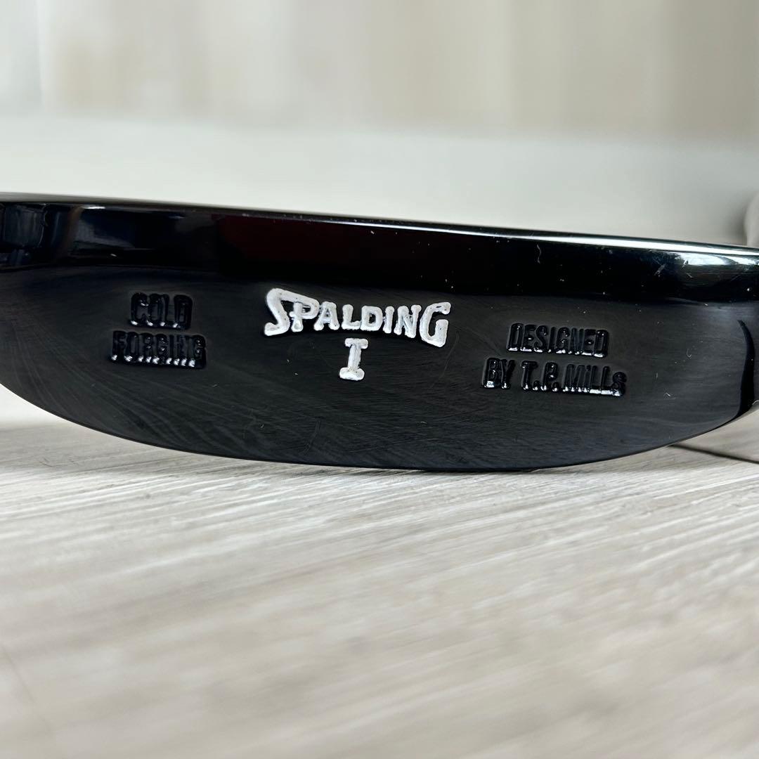【希少！】SPALDING P.T.M. パター ブラック　スポルティング　右利