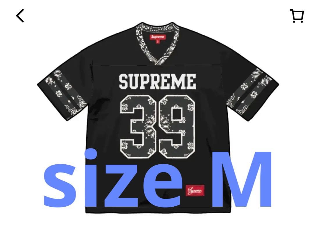 Supreme アメリカンフットボールシャツ 39 size M