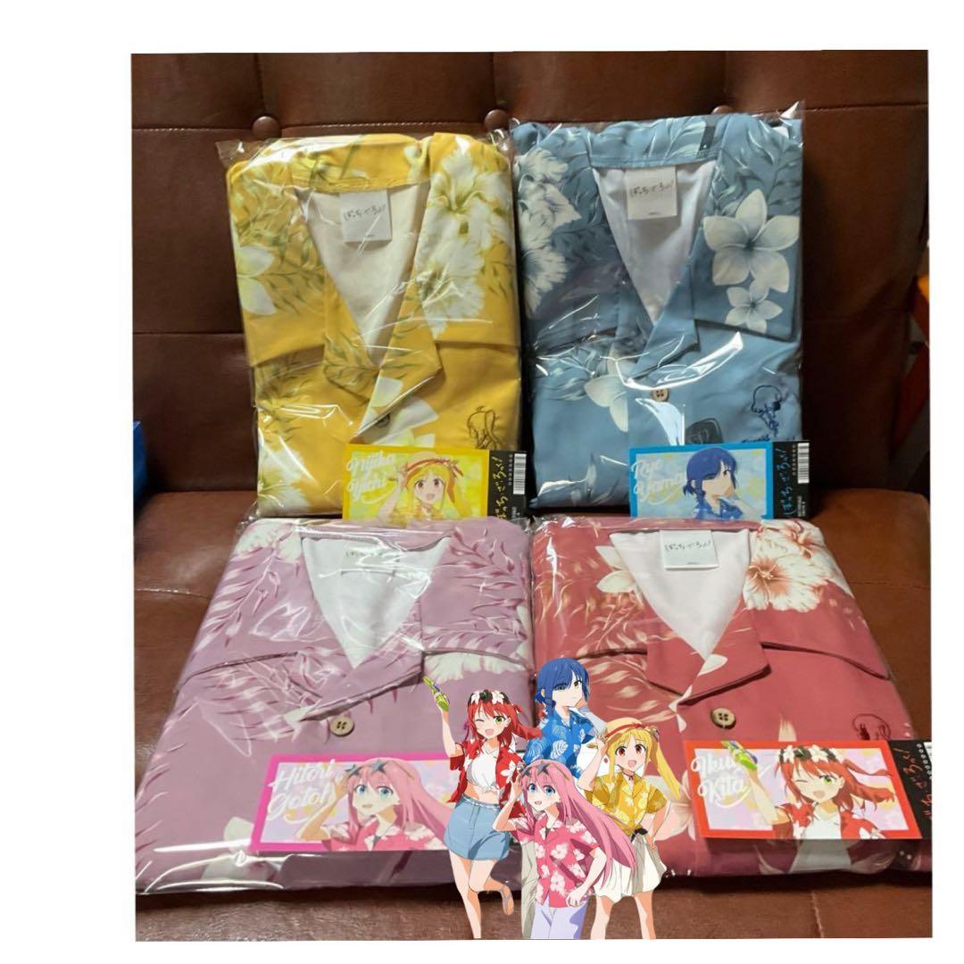全種類　ぼっち・ざ・ろっく！　サマーフェア　アロハシャツ　フリーサイズ
