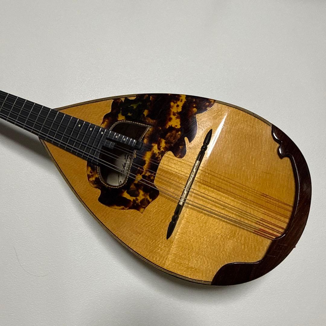 渡辺マンドリン No.100 鼈甲ネック渡辺精次　S.watanabe 1986