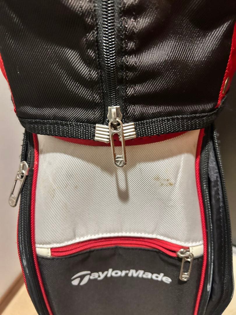 TaylorMade ゴルフバッグ レッド/ホワイト トゥルーライト