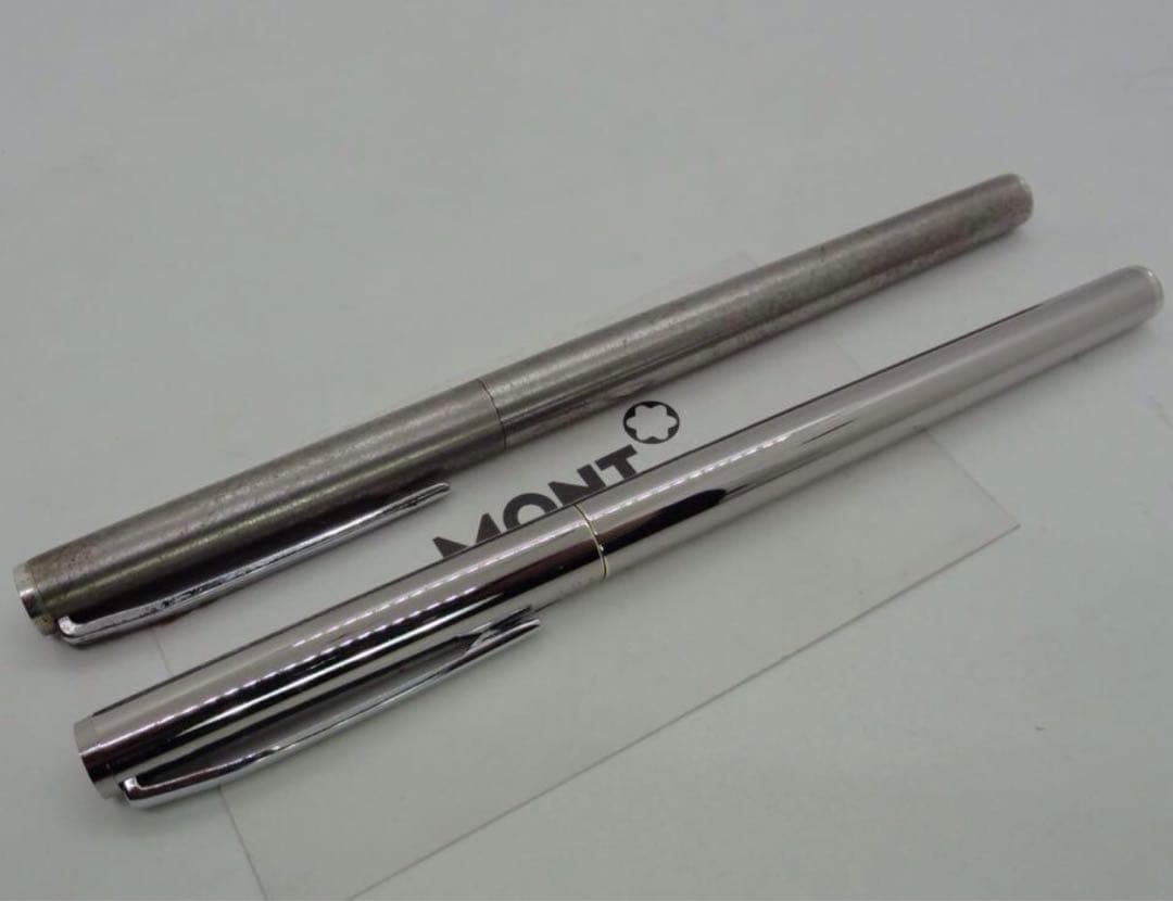 カスタム品！★モンブラン万年筆★バフ仕上げで光輝く究極の極上ノブレスNo1122