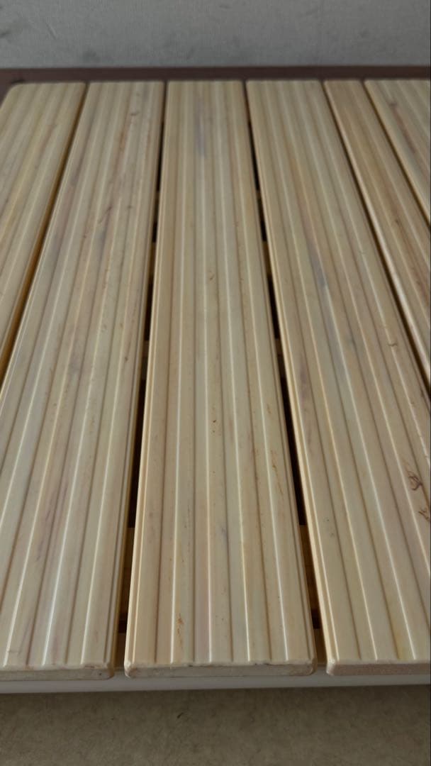 浴室用すのこ 2枚セット 間口850×奥行575×高80〜110mm