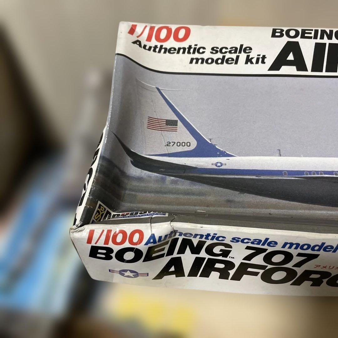 Boeing707 エアフォースワン1/100超大型大統領専用機絶版模型L382