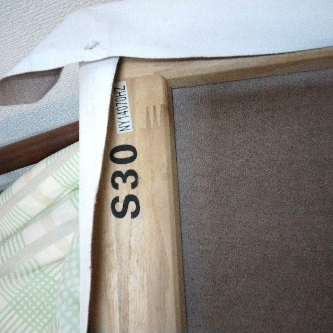 張りキャンバス4枚 S30 麻100％ 中目 油彩・アクリル兼用