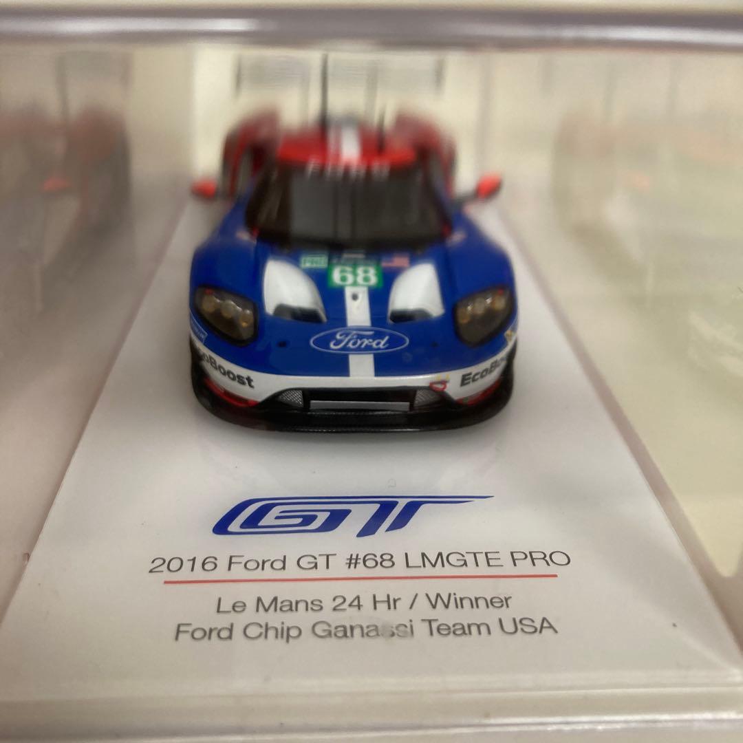 トゥルースケールミニチュア 1/43 フォード GT LM2016 No.68