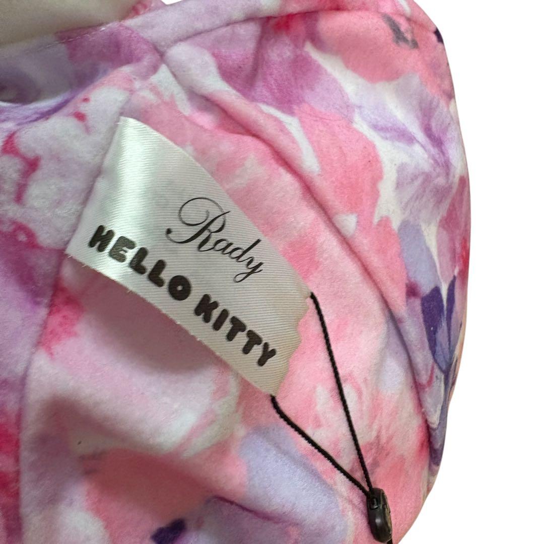 Rady ハローキティ 特大ぬいぐるみ　トロピカルピンク　レディ　コラボ
