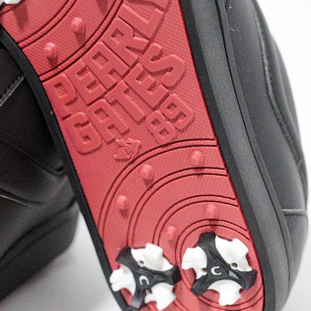 新品箱付 パーリーゲイツ レンチ付 メゾンロゴ ローカットシューズ 25cm