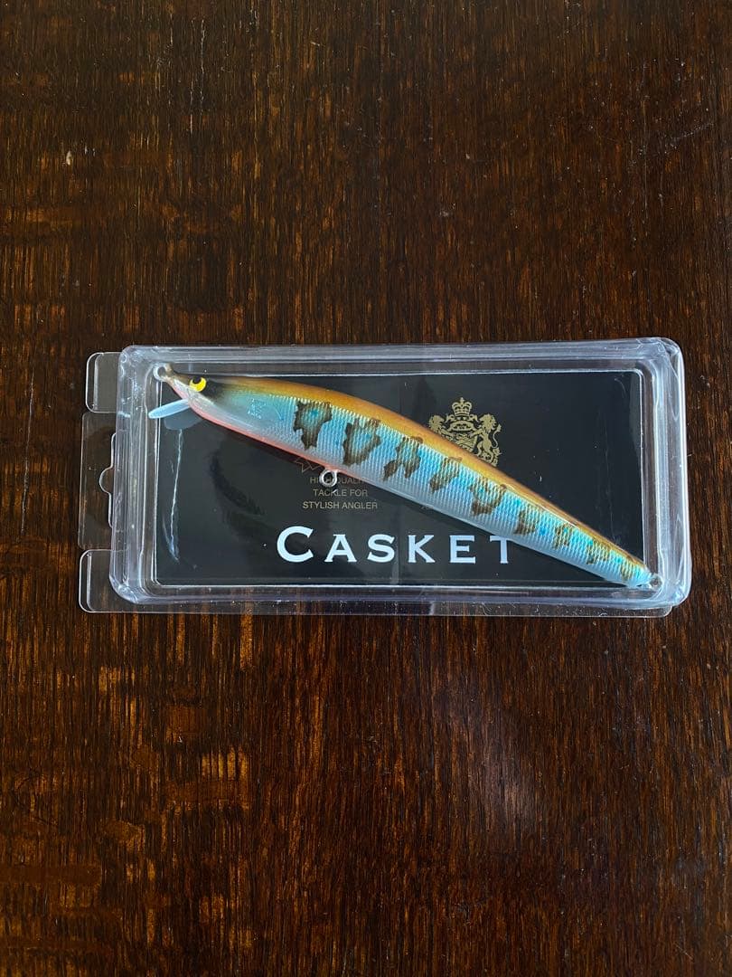 新品未使用 カスケット モンスタープロデューサー145 ハンドメイドミノー