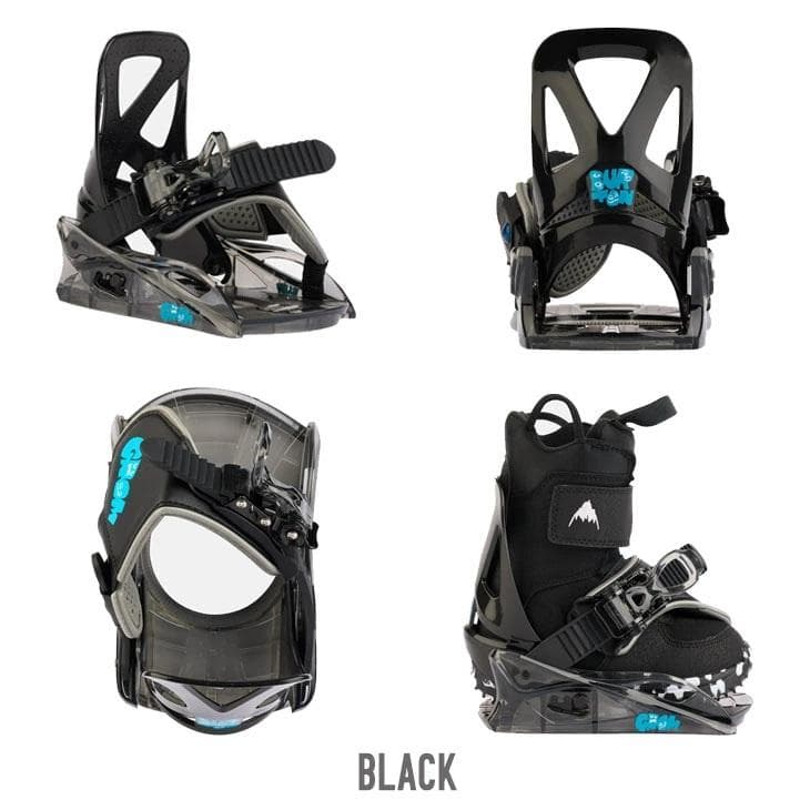 ★BURTON キッズ スノーボードビンディング（BK)(S) 新品！☆