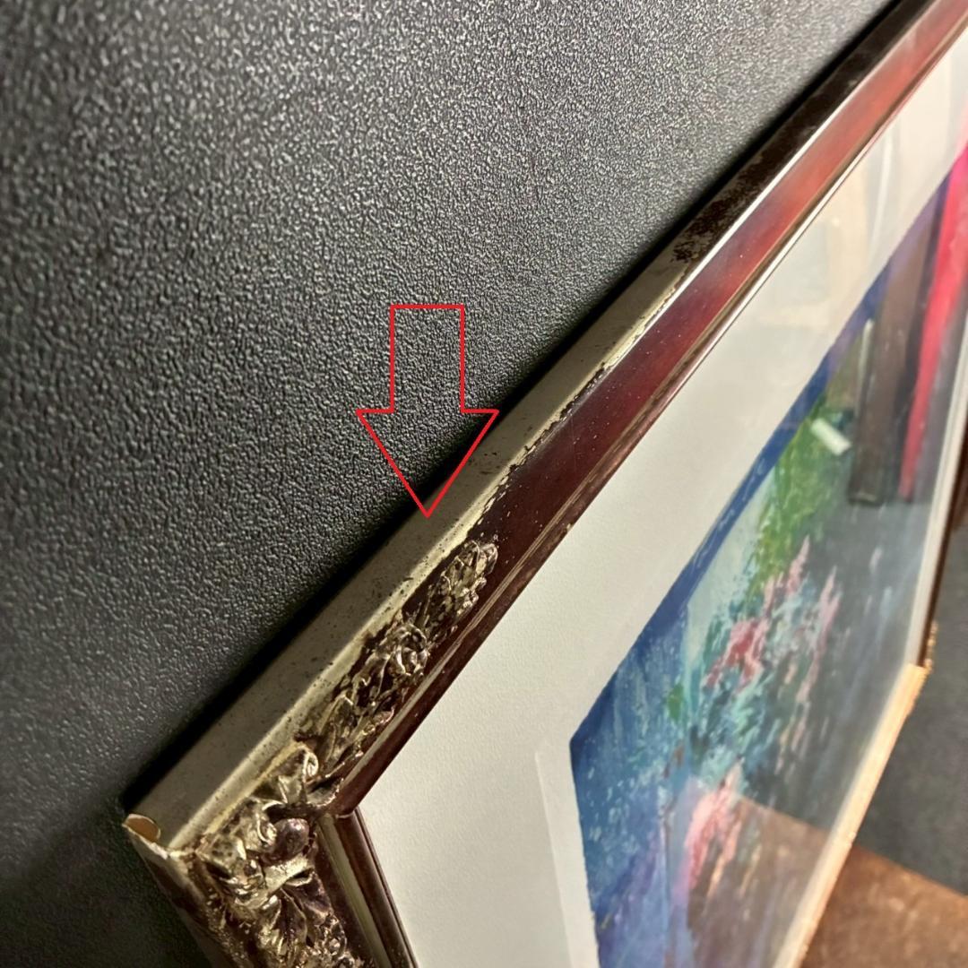 トレンツ・リャド「カサフラゴナール」シルクスクリーン 大作 遺族サイン モネの庭