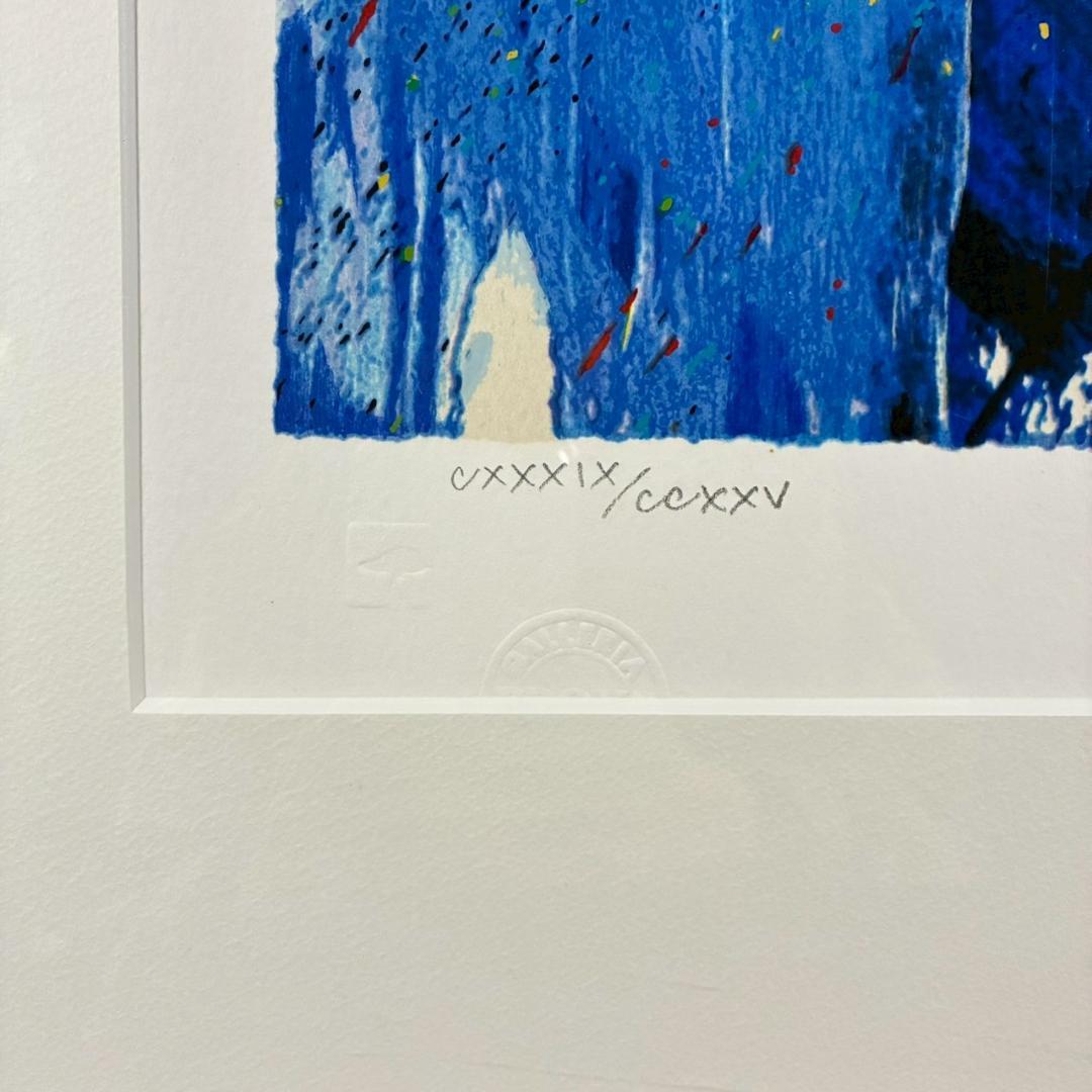 トレンツ・リャド「カサフラゴナール」シルクスクリーン 大作 遺族サイン モネの庭