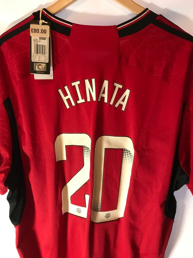 新品正規品 adidasマンチェスターUTD「20」宮澤ひなた 半袖ユニフォーム