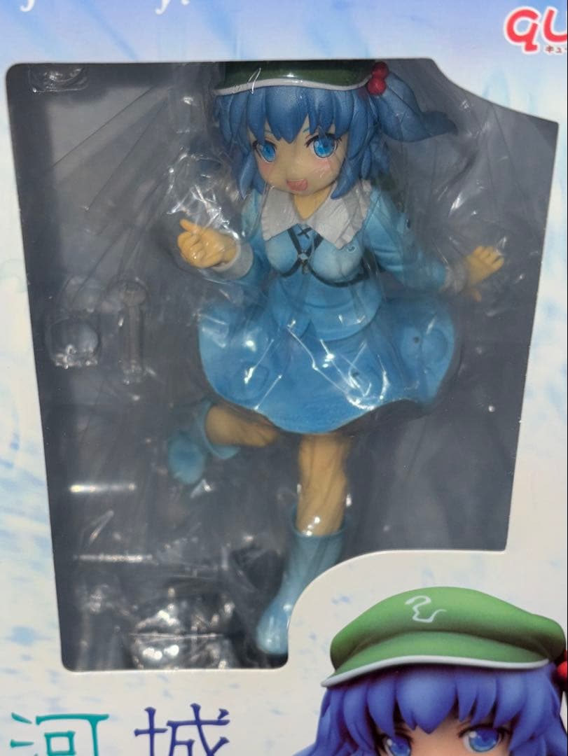 【新品未開封】 キューズQ 東方project 河城にとり フィギュア
