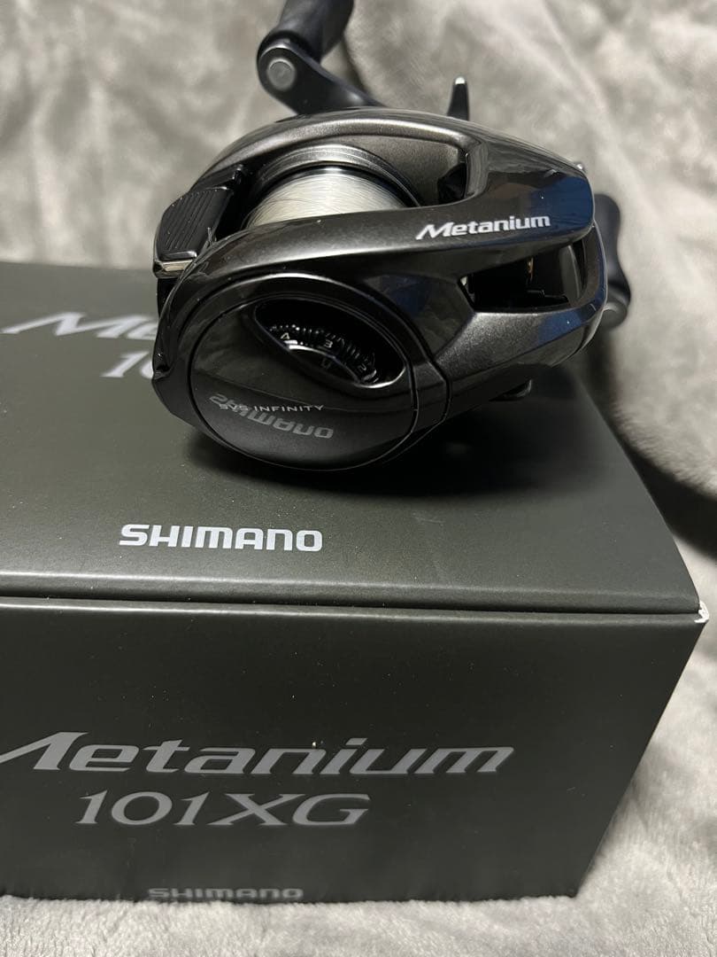 シマノ 23メタニウム101XG 極美品　傷無し　カバーケース付き