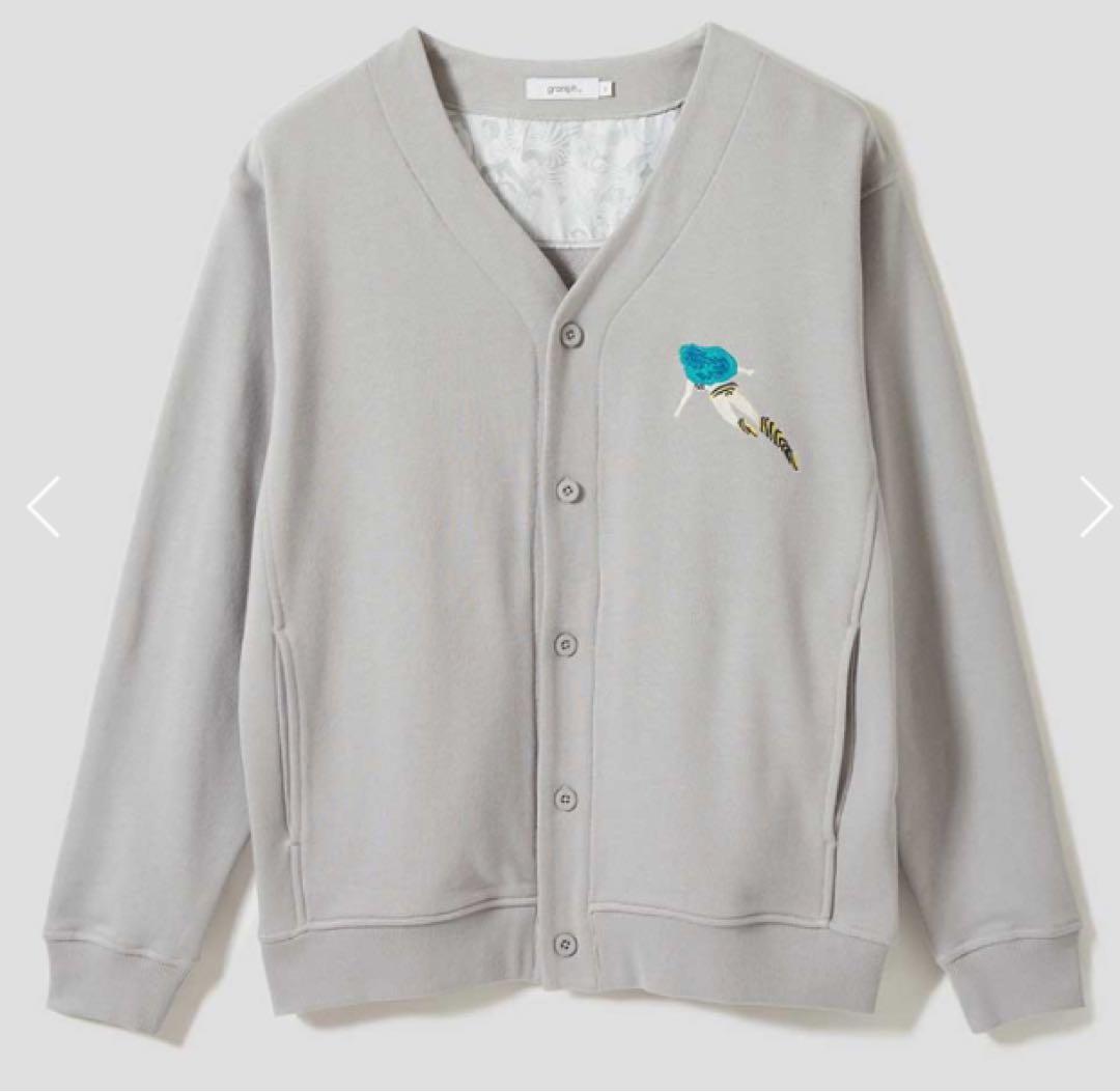 graniph グラニフ　うる星やつら　裏毛スウェットカーディガン　XL