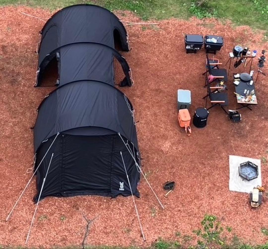 DOD カマボコテント3M ブラック