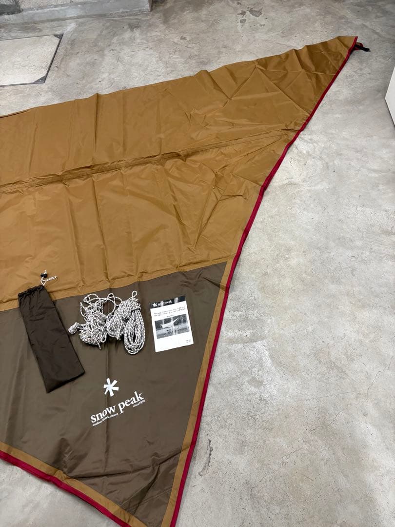 未使用　スノーピーク TP-761 HDタープ シールド ヘキサM
