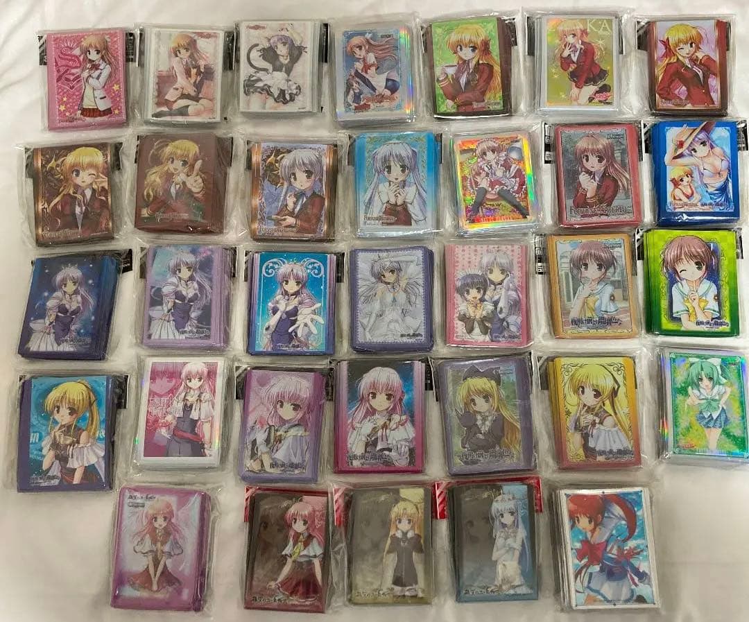 オーガスト キャラクタースリーブ 33点セット まとめ売り