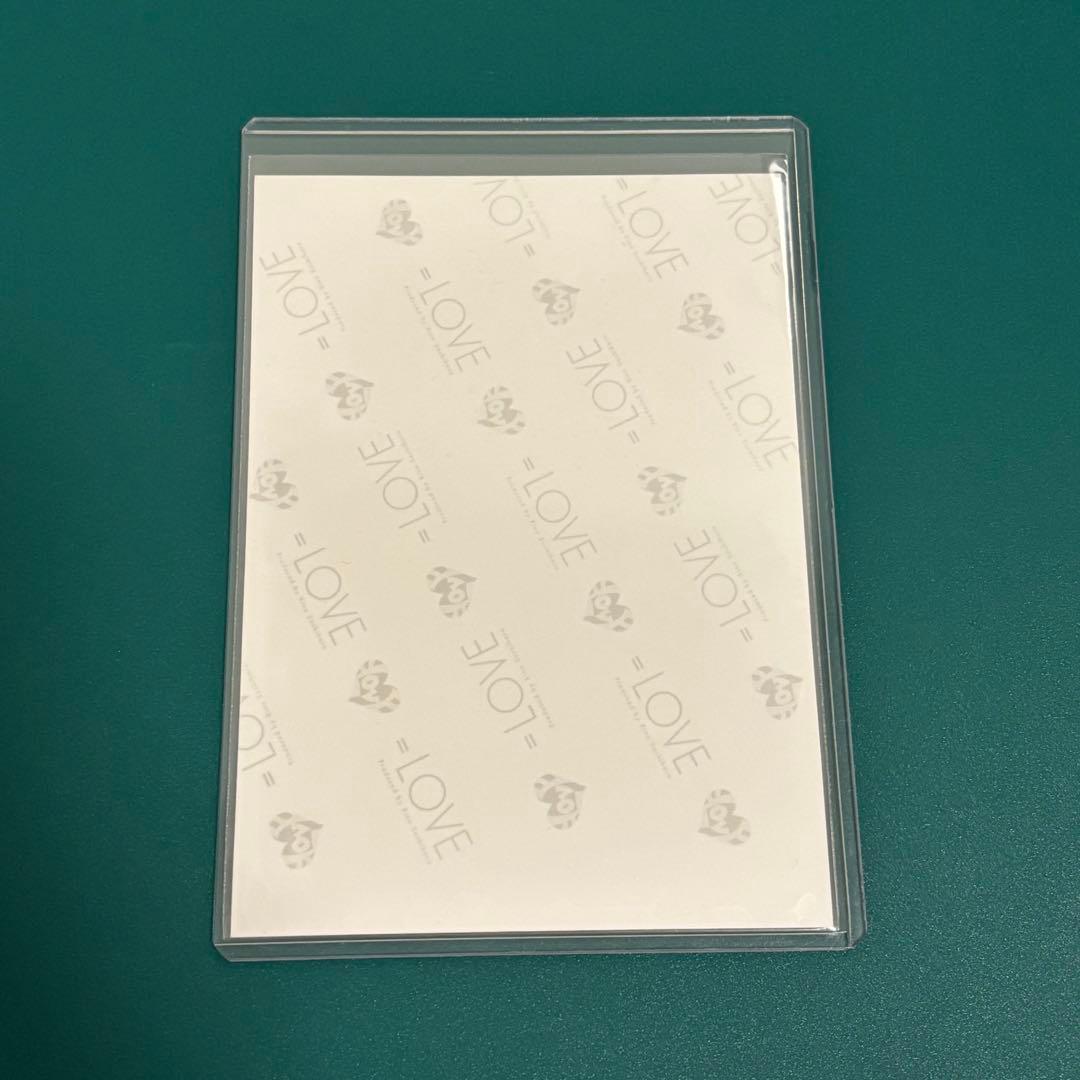 ＝LOVE イコラブ 野口衣織 Be Selfish 直筆 サイン チュウ