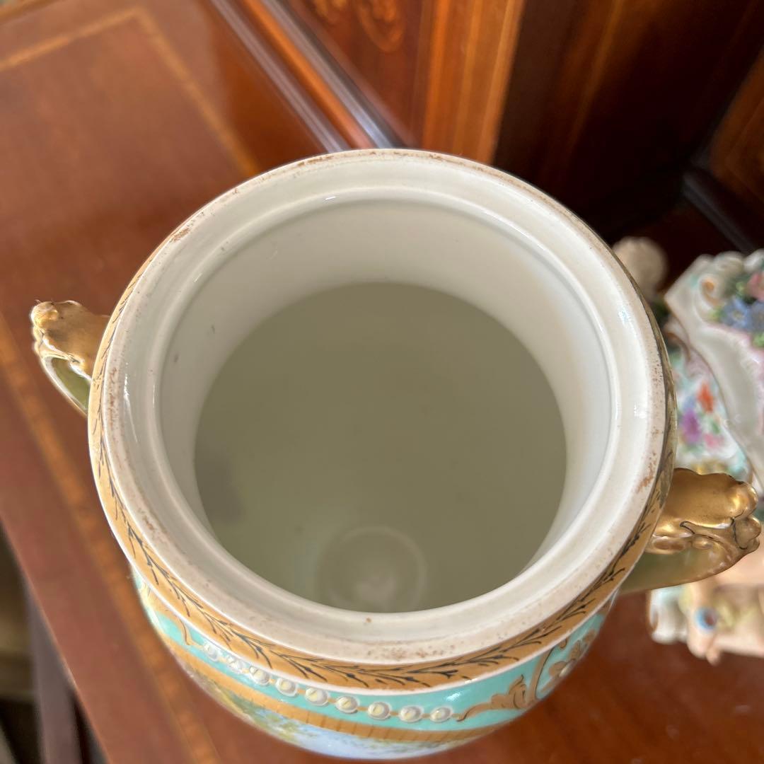 アンティーク　コンポート花瓶、、