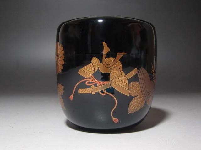 ★　牧野正峰　雛絵大棗　裏千家　十五代　鵬雲斎の花押がございます★x365