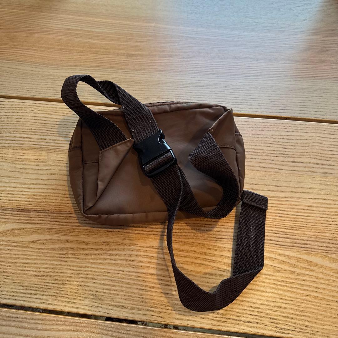 ALBAROSAブラウン ボストンバッグ ウエストポーチセット