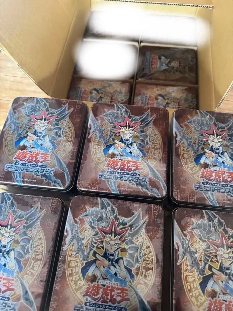 【完美品】遊戯王 コレクターズティン2003 新品未開封　9個セット