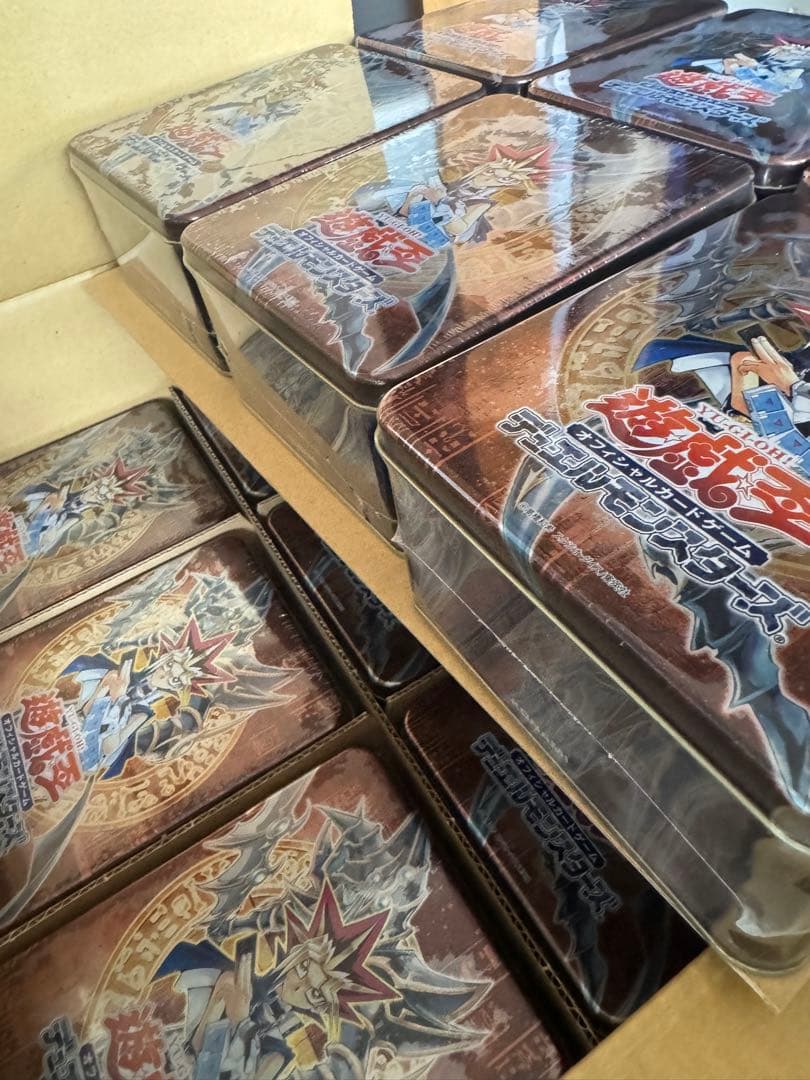 【完美品】遊戯王 コレクターズティン2003 新品未開封　9個セット