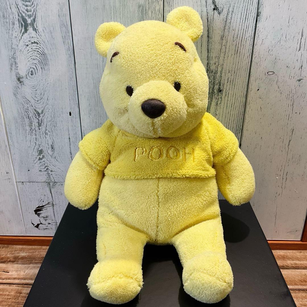 ディズニーストア限定 プーさん ぬいぐるみ 単色 ヴィンテージ