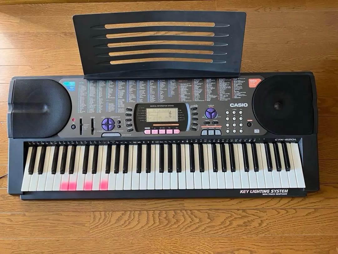 CASIO CTK-620L 61鍵電子キーボド カシオトーン