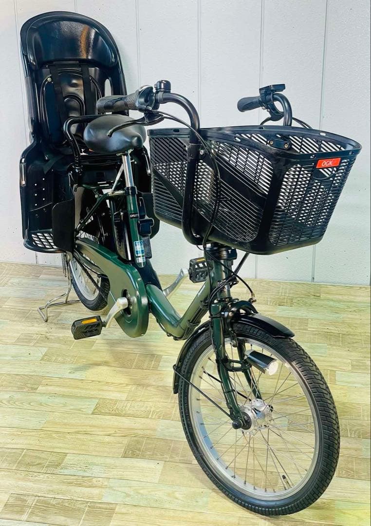 ★2983パナソニック12アンペア 20インチ子供乗せ電動アシスト自転車