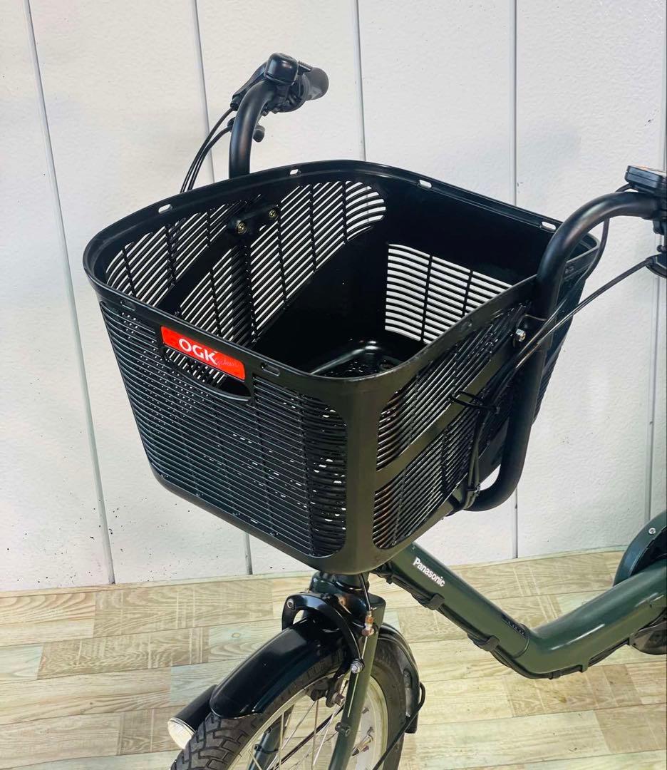 ★2983パナソニック12アンペア 20インチ子供乗せ電動アシスト自転車