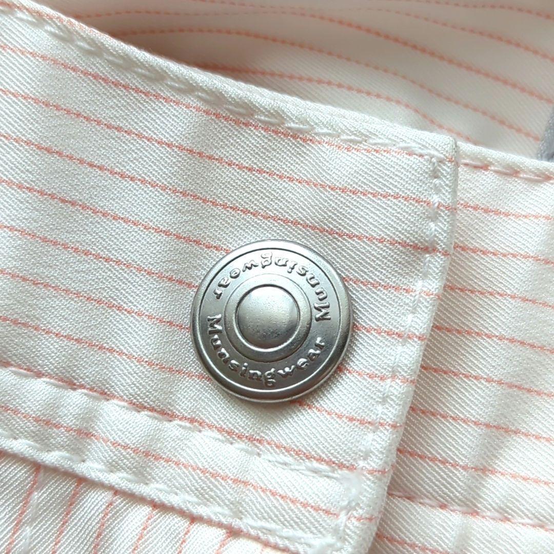 新品 マンシングウェア 春夏 ゴルフ　パンツ　ストレッチ　ピンク　13号　LL