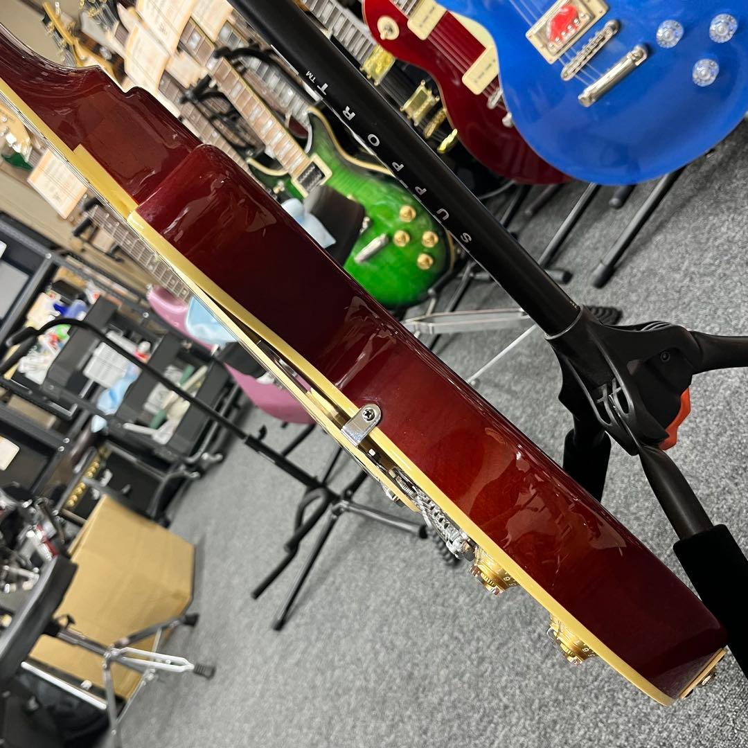 【11199】Bacchus BLS-700QM レスポール モデルレッド