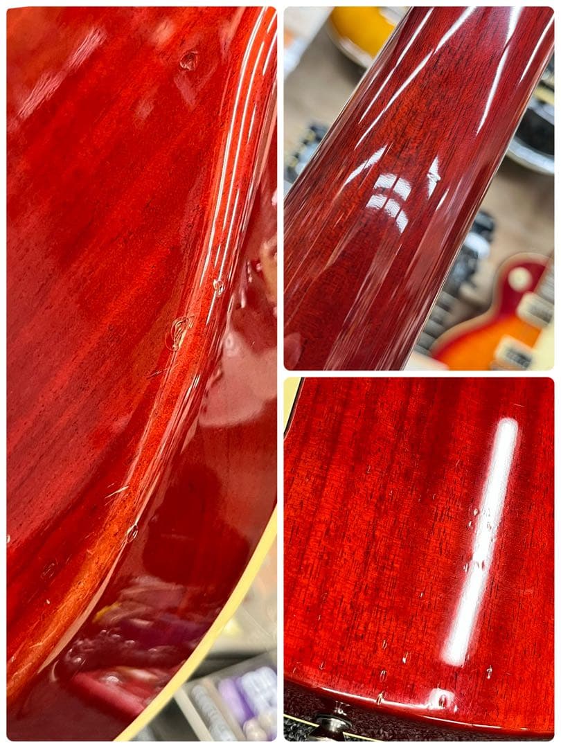 【11199】Bacchus BLS-700QM レスポール モデルレッド