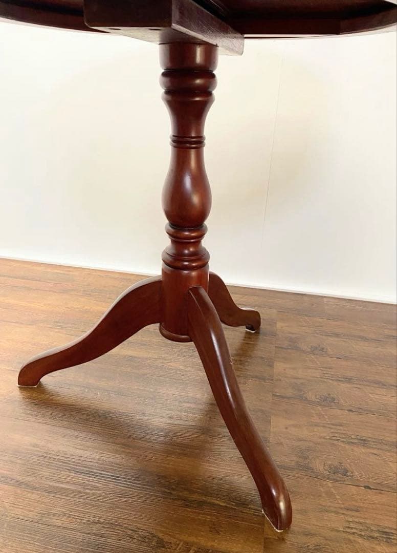 【まぁさん専用】螺鈿細工 アンティーク 中国家具 丸テーブル