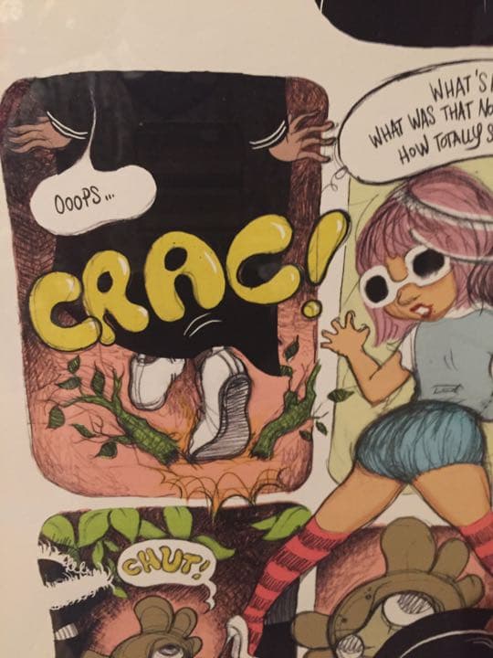 fafi サイン入り carmine volt 原画レプリカ