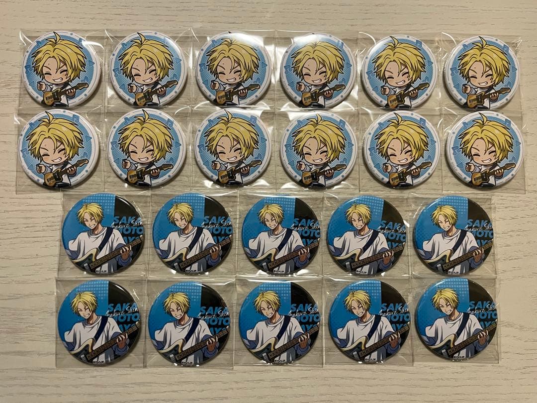 サカモトデイズ　まねきねこ　缶バッジ　シン