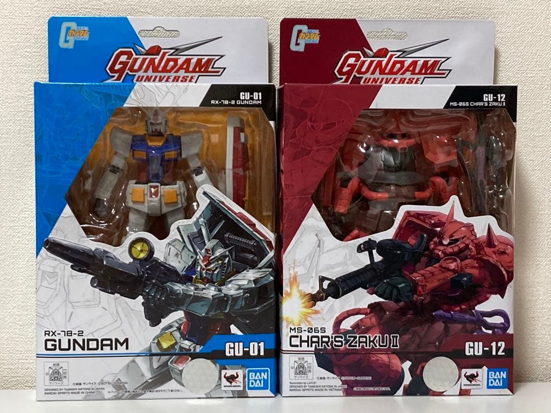 【新品 未開封】 ガンダムユニバース 機動戦士 ガンダム シャアザク セット