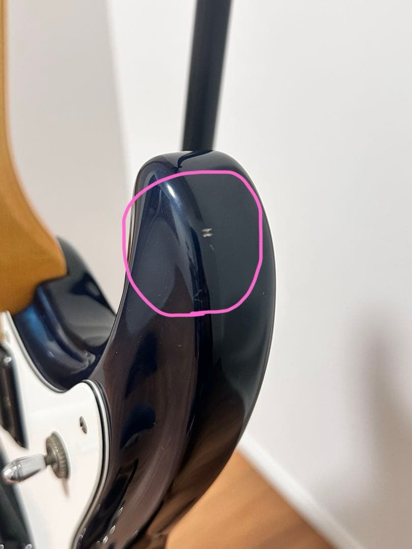 モズライト mosrite ギター 黒雲 ハードケース付き