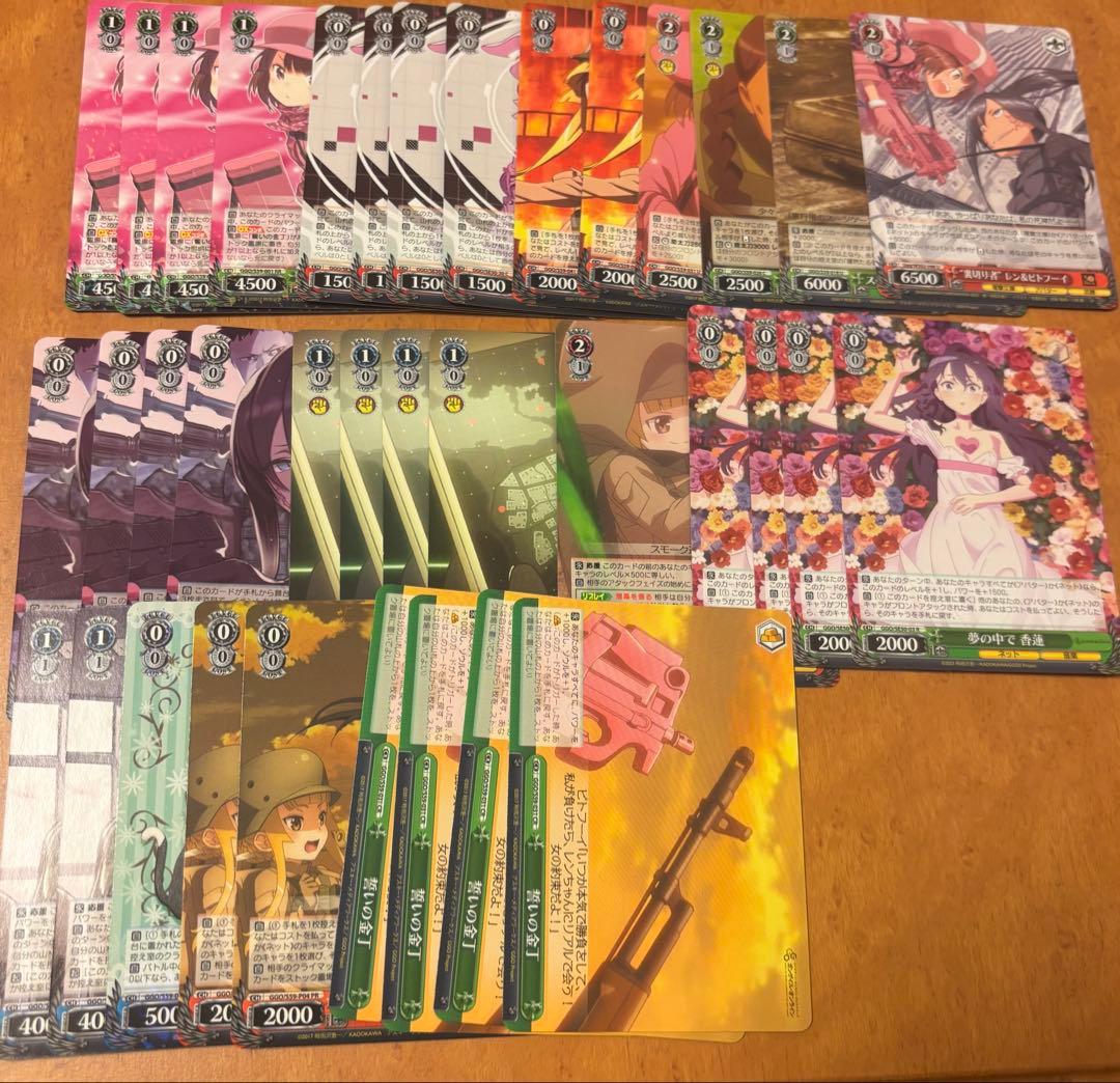 ガンゲイルオンライン　扉宝デッキ