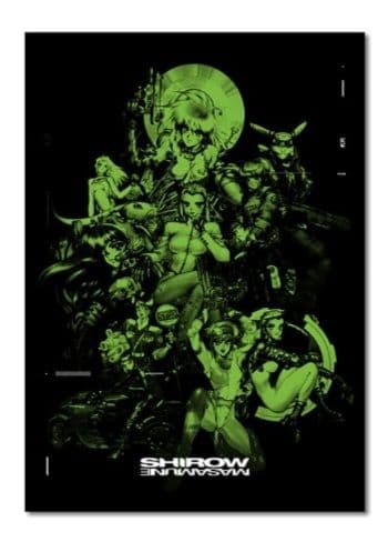 士郎正宗の世界展 MEQRI　コラボポスター