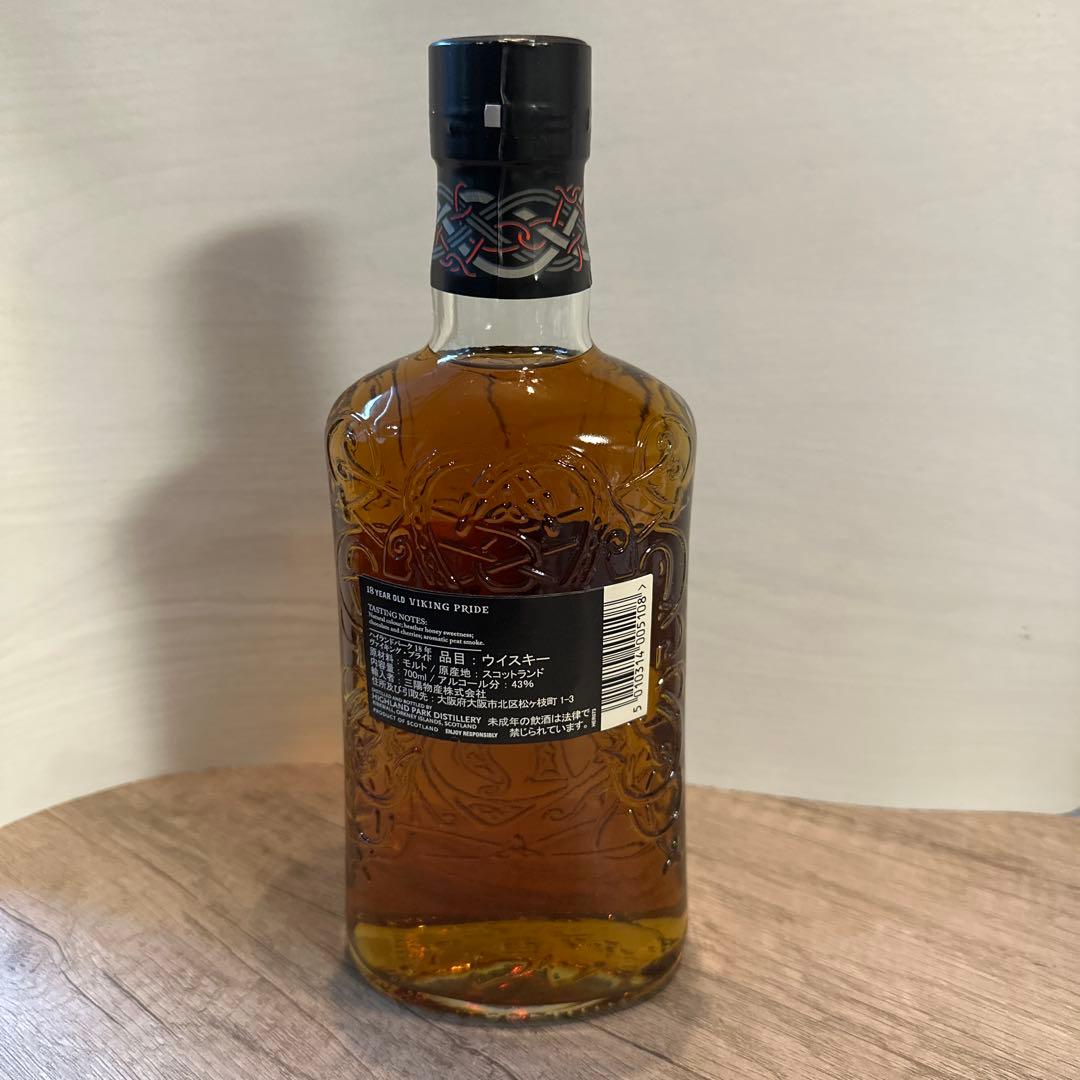 ウイスキー HIGHLAND PARK 18 VIKING PRIDE 700ml