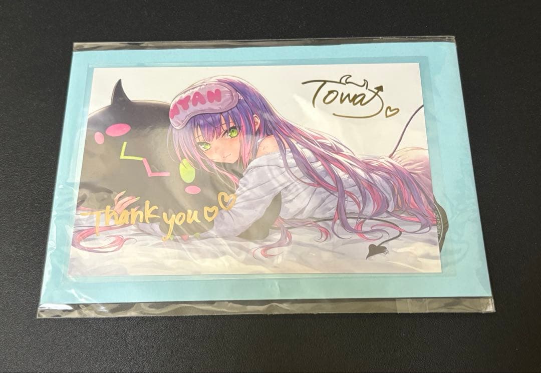 【常闇トワ】数量限定ver2021年誕生日記念直筆サイン