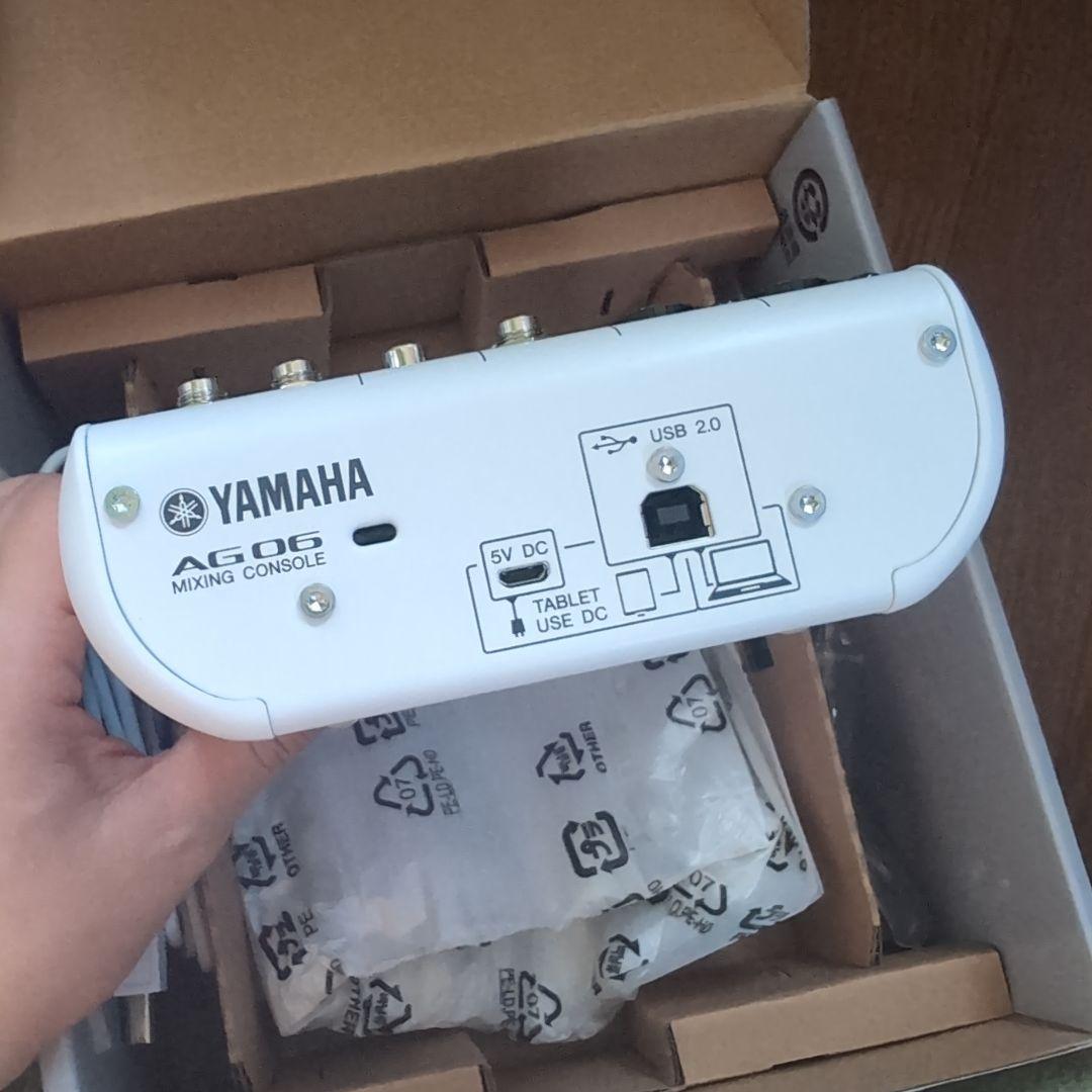 YAMAHA AG06 ミキシングコンソール