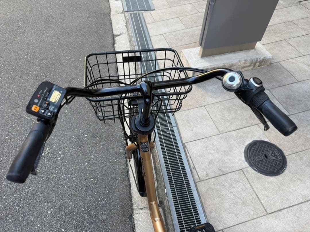 大阪府　子供乗せ　Panasonic 電動アシスト自転車 チャイルドシート付き