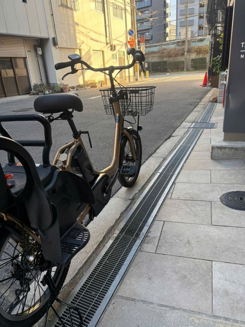 大阪府　子供乗せ　Panasonic 電動アシスト自転車 チャイルドシート付き