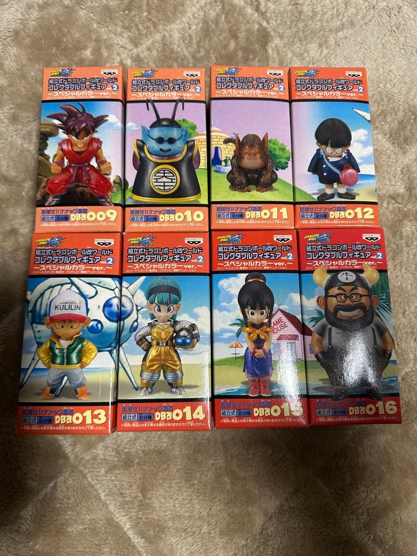 【未開封】組立式ドラゴンボール改 ワーコレ vol.2 スペシャルカラー 全8種