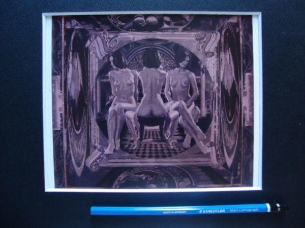 飯田 四郎 【08 REQUIEM】 希少画集画、状態良好、新品高級額装付